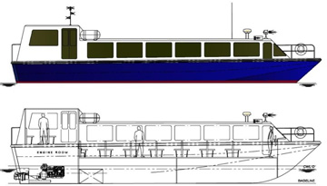 Laguna 60 Contept - Passenger Boat