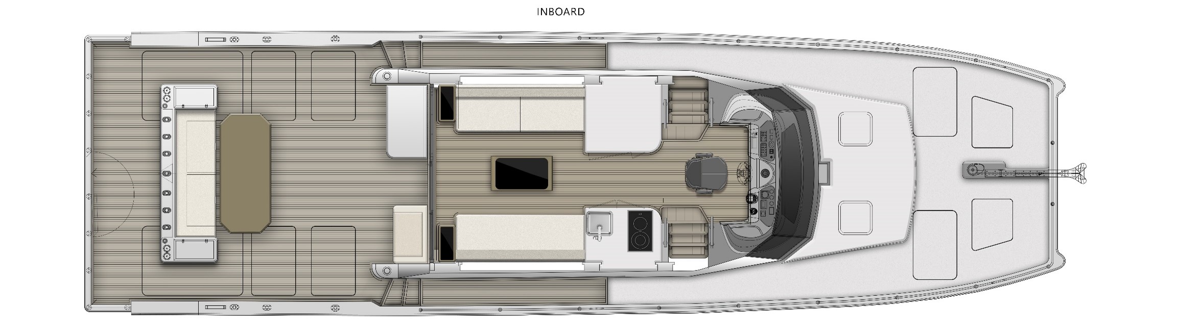 SilverCat 46LUX inboard