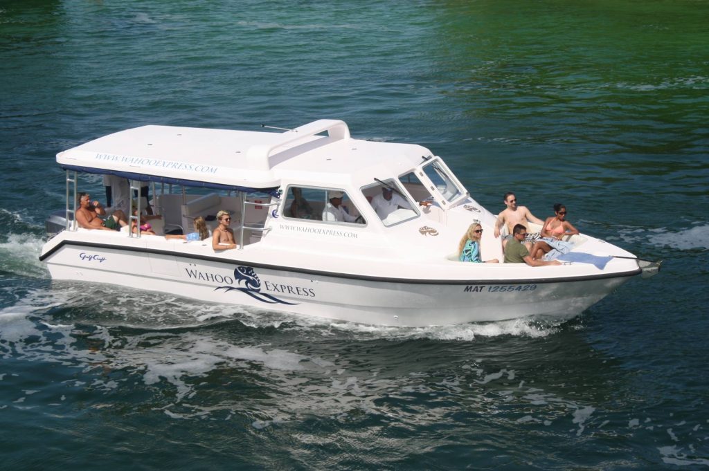 cancun boat 3 Wahoo Express in Cancun